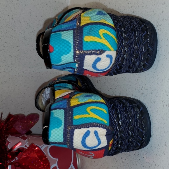 NWOT STUART WEITZMAN colorful loafers (sz 9.5) - Picture 4 of 8